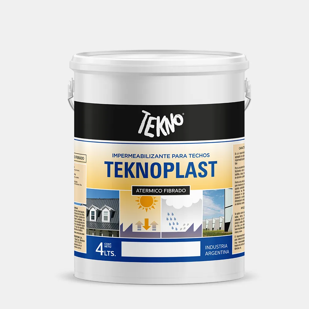 teknoplast Impermeabilizante para Techos TEKNOPLAST Fibrado - Imagen 1